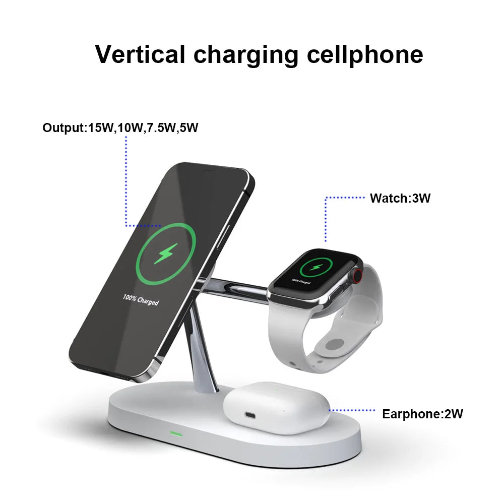 FERAS 3 in 1 Wireless Charger Stand Magnetic