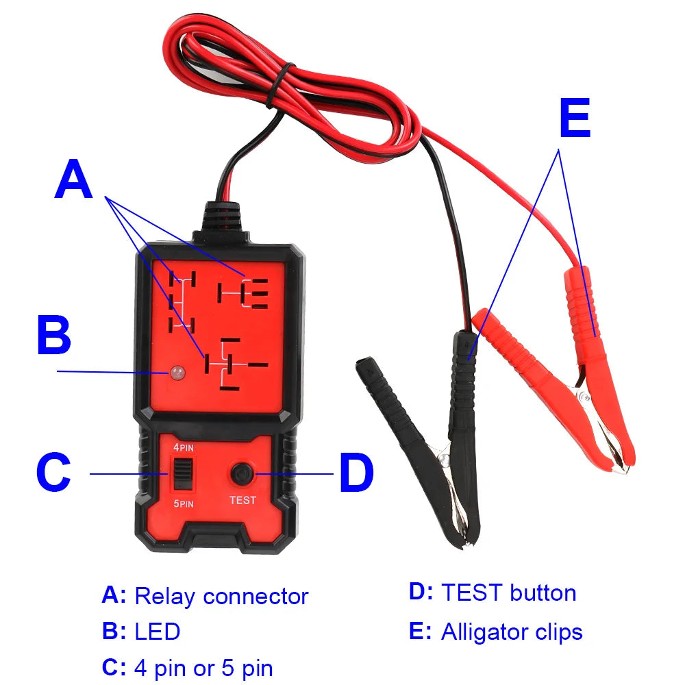 CONOVO LED Indicator Light Car Battery Checker