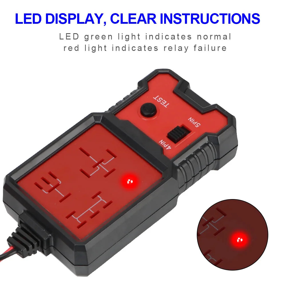 CONOVO LED Indicator Light Car Battery Checker