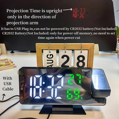 Ilham Projection Digital Alarm Clock