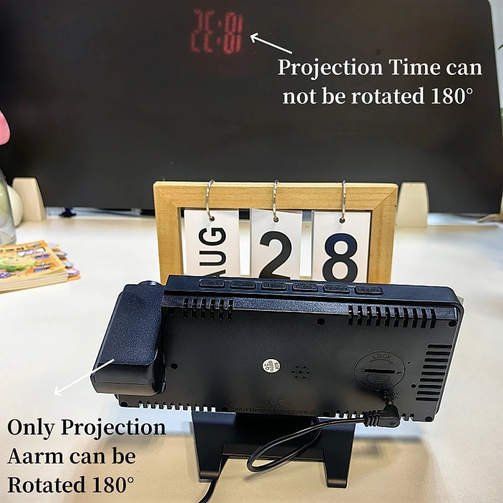 Ilham Projection Digital Alarm Clock