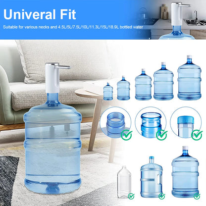 ENFENTAR Electric Water Gallon Bottle Pump Automatic