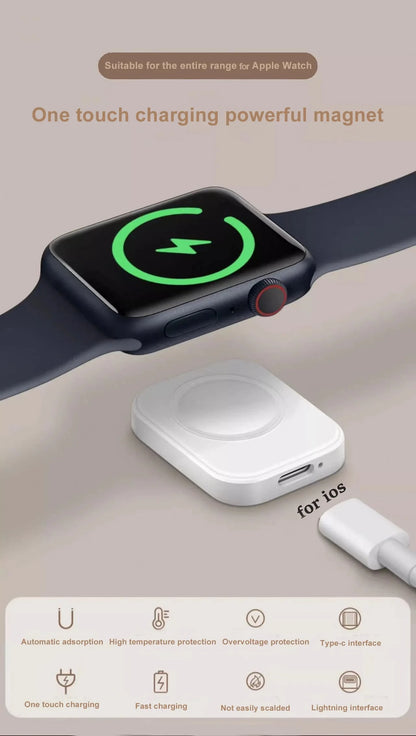 FECAS Fast Magnetic Watch Wireless Charger