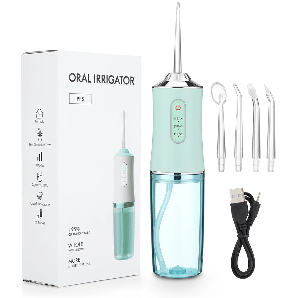 HOYA Oral Irrigator Portable Dental Water Flosser