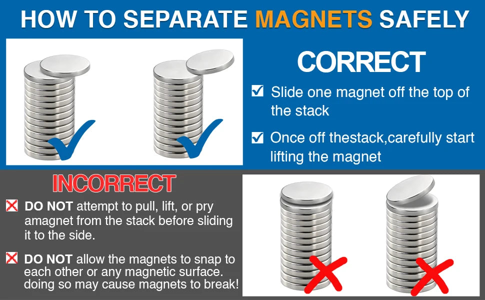 Neodymium Super Strong Disc Magnets Powerful