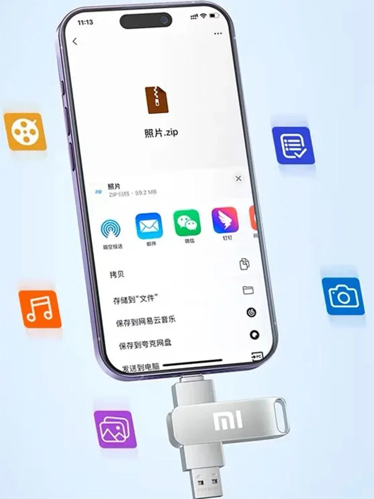 Xiaomi 16TB 3.0 USB Flash Drive Metal High-Speed