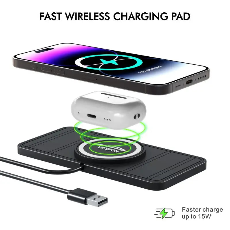 vcnoun Car Wireless Charger Silicone