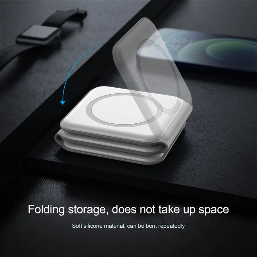 FERAS 100W 3 in 1 foldable Wireless Charger Pad Stand