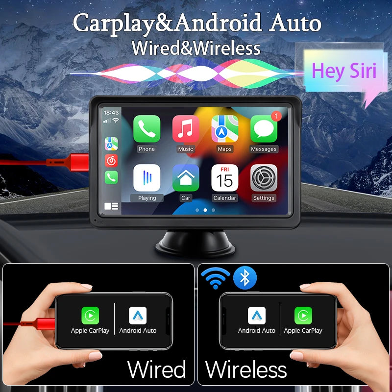 Hippcron CarPlay Android Auto Car