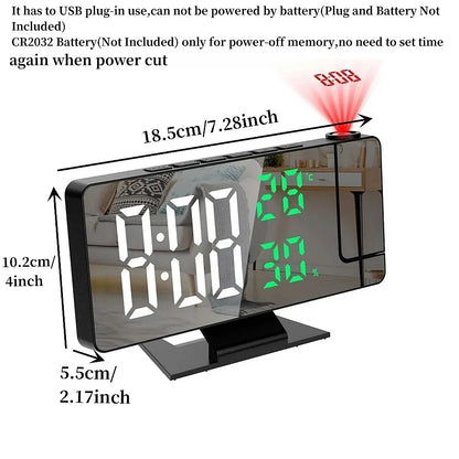 Ilham Projection Digital Alarm Clock