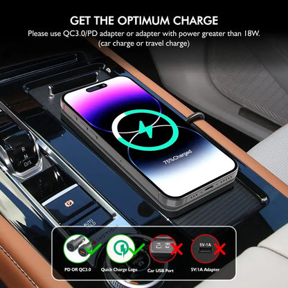 vcnoun Car Wireless Charger Silicone