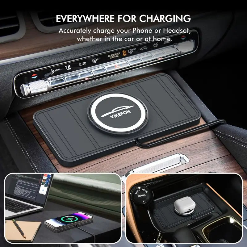 vcnoun Car Wireless Charger Silicone