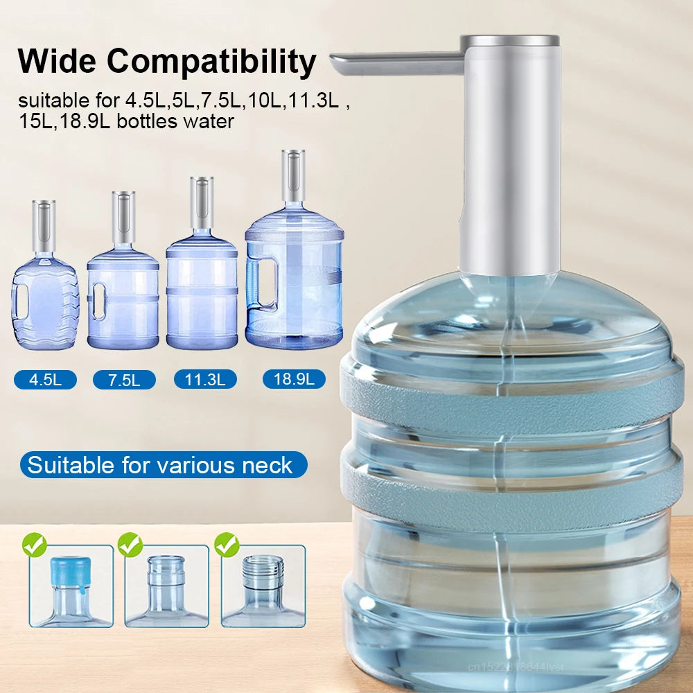 ENFENTAR Electric Water Gallon Bottle Pump Automatic