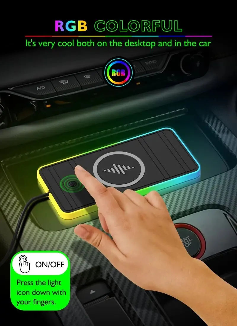 vcnoun Car Wireless Charger Silicone