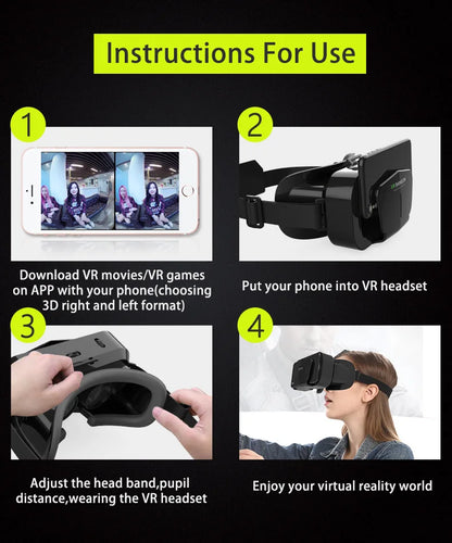 SHINECON VR Glasses Virtual