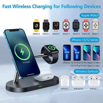 FERAS 3 in 1 Wireless Charger Stand Magnetic