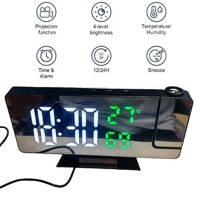 Ilham Projection Digital Alarm Clock