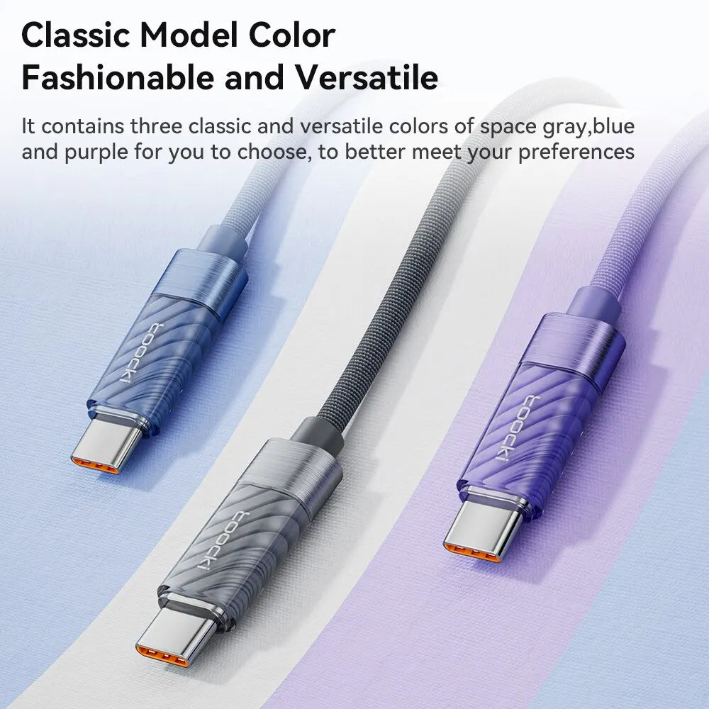 Toocki Type C to Type C Cable