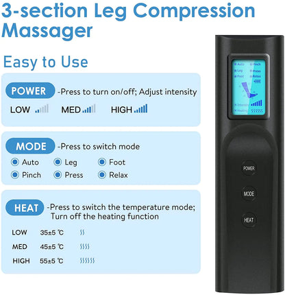 LEGUE Foot air pressure leg massager